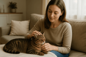 Aprende a cuidar la piel de tu gato de forma natural y sostenible: previene problemas dermatológicos y mejora su salud con productos y suplementos específicos.