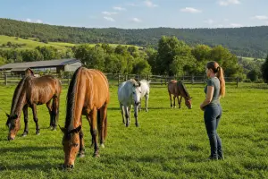Mejora la salud intestinal y el rendimiento de tus caballos con una nutrición balanceada. Una dieta rica en fibra, proteínas, minerales y probióticos optimiza la digestión.